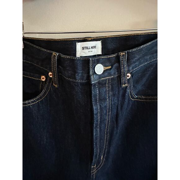 NEW! STILL HERE Cowgirl high rise straight jeans SIZE-30 - Picture 5 of 8